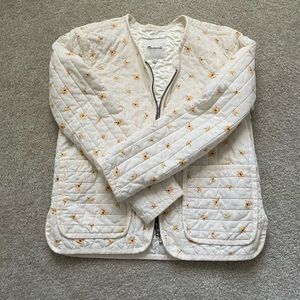 Madewell Quilted Floral Jacket